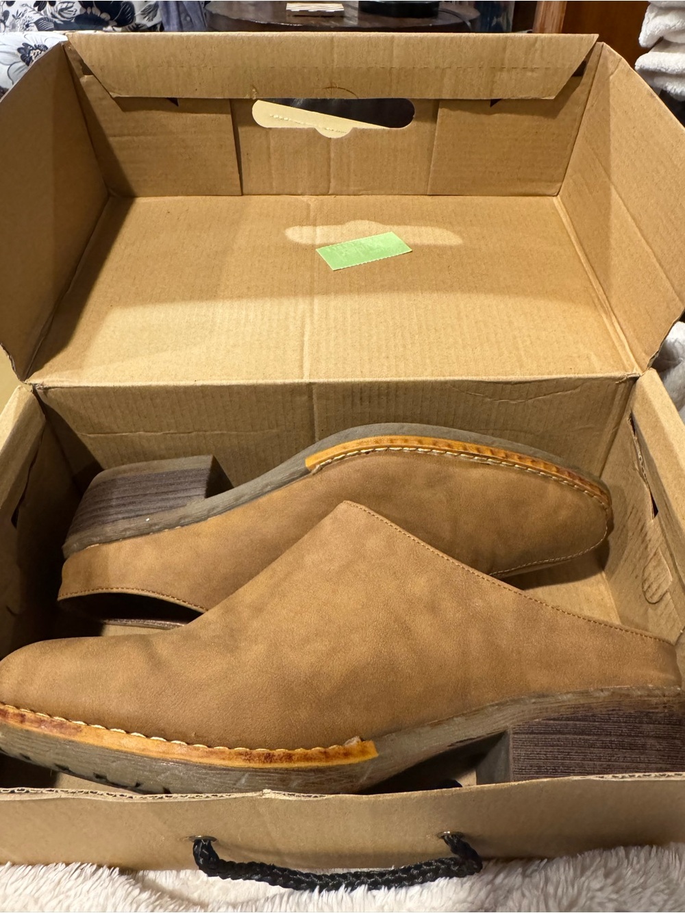 American Rag Tan Slip-On Mule Clogs